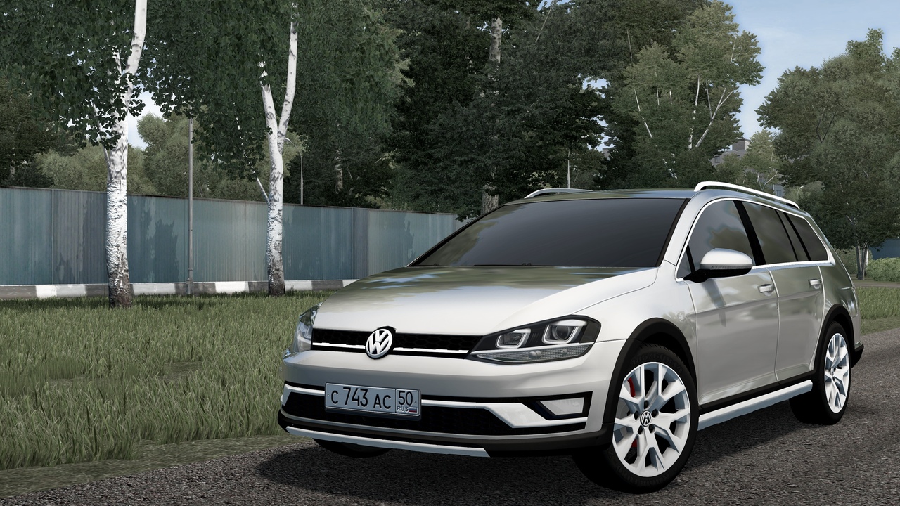 Мод Volkswagen Golf Alltrack 1.8 2015 для City Car Driving