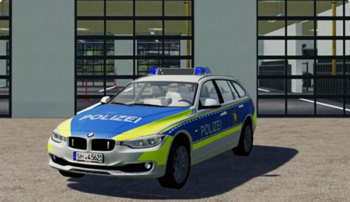 farming simulator 19 police car mod