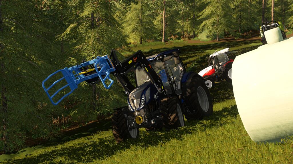 moД hauer frontloader pack v1 1 0 0 ДЛЯ farming simulator 2019 fs 19