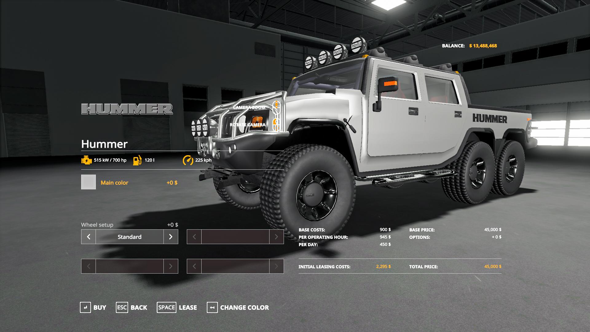 MOД HUMMER H2 6X6 V1.0.0.0 ДЛЯ FARMING SIMULATOR 2019 - FS 19 Машины  легковые <!--if(Farming Simulator 2019)-->- Farming Simulator  2019<!--endif--> - Моды - MODSGAMING.RU - Моды для FS 19, SpinTires,  BeamNG, ETS2