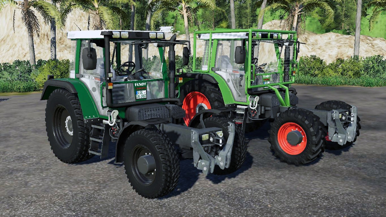 Мод Fendt F 380gta V1006 для Farming Simulator 2019 Fs 19 Тракторы Farming Simulator 2019 2073