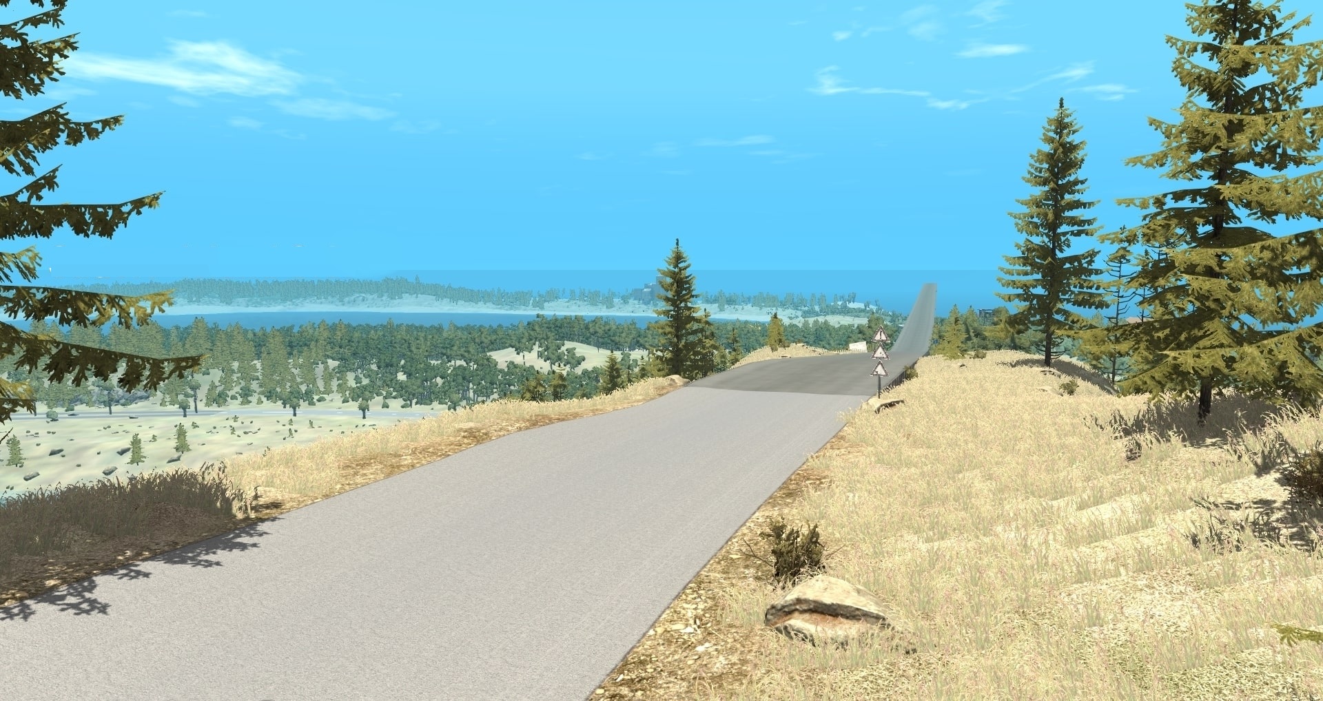 Карта beamng drive american road