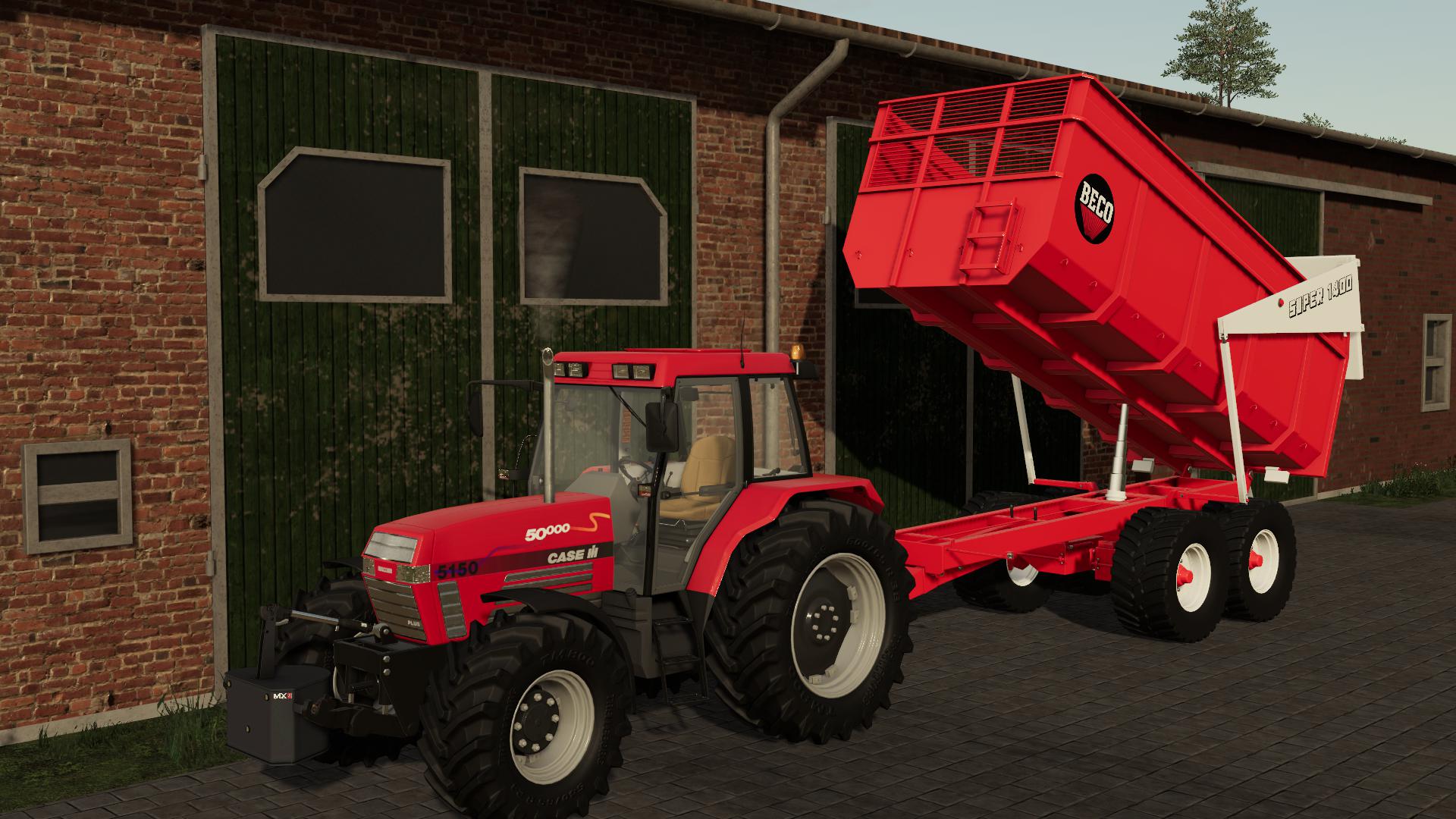 МОД Beco Super 1400 V1000 для Farming Simulator 2019 Fs 19 Прицепы Farming Simulator 2019 7858