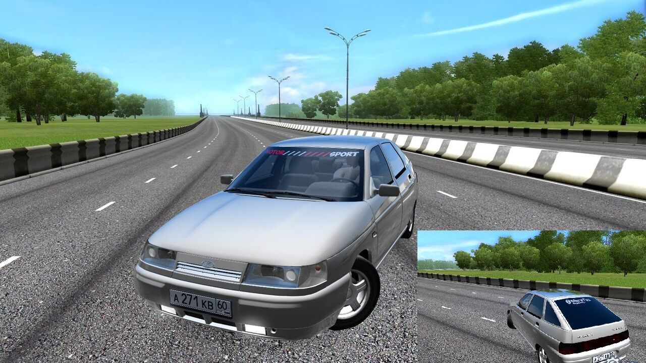 МОД ВАЗ-2112 «Motor Sport» ДЛЯ City Car Driving - Машины легковые <!--if(City  Car Driving/3D Инструктор)-->- City Car Driving/3D Инструктор<!--endif--> -  Моды - MODSGAMING.RU - Моды для FS 19, SpinTires, BeamNG, ETS2