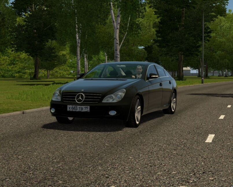 Мод MercedesBenz CLS 500 (W219) для City Car Driving 1.5