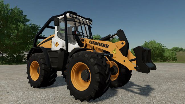 MoД Liebheer L 538 Forestry V1000 ДЛЯ Farming Simulator 2022 Fs 22 Экскаваторы и погрузчики 5605