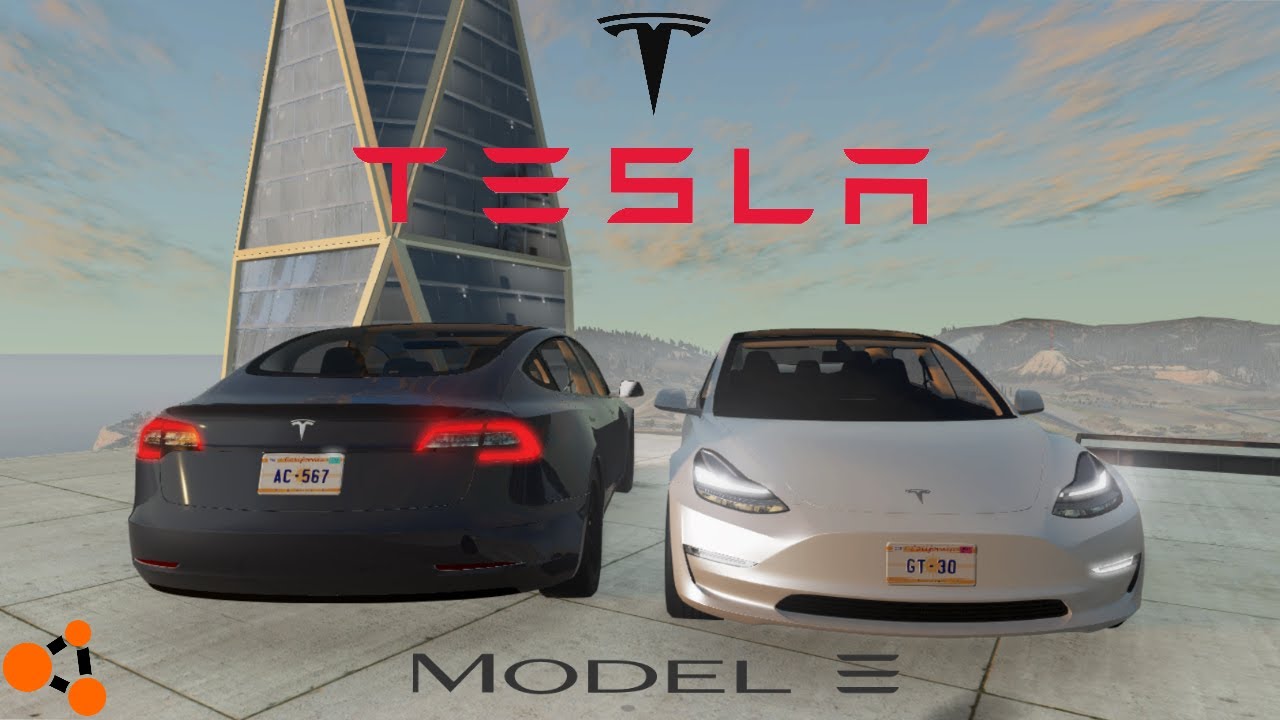 Моды beamng drive tesla