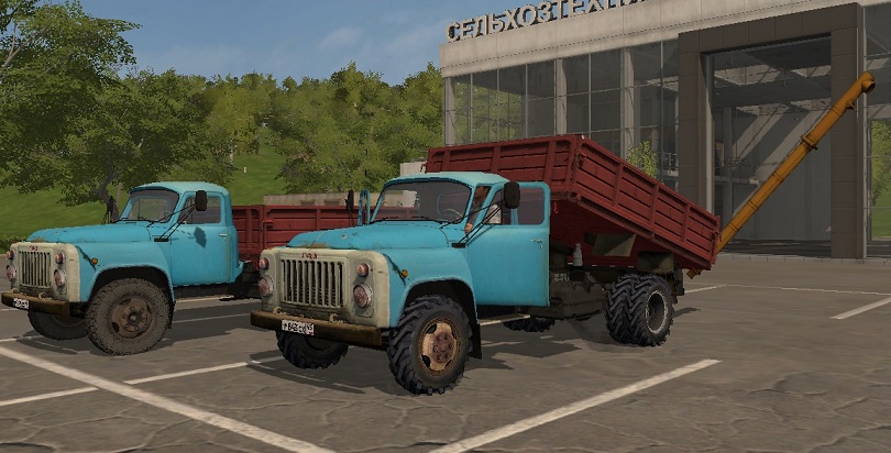 МОД ГАЗ-53 ДЛЯ FARMING SIMULATOR 2017