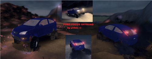 Мод FORD FOCUS для Spin Tires Level Up 2011 Скачать